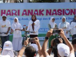 Hadiri Peringatan Hari Anak Nasional, Kak Na Ajak Anak Aceh Lestarikan Permainan Tradisional