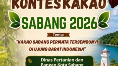 Pemko Sabang Gelar Kontes Kakao, Petani Berlomba Hasilkan Biji Berkualitas