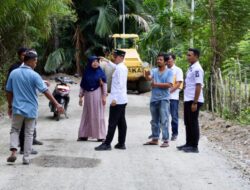 Bupati Aceh Barat Tinjau Progres Pembangunan Sejumlah Ruas Jalan Dan Jembatan