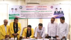 Perkuat Riset dan Inovasi, Pemkab Aceh Selatan Tandatangani MoU dengan UTU