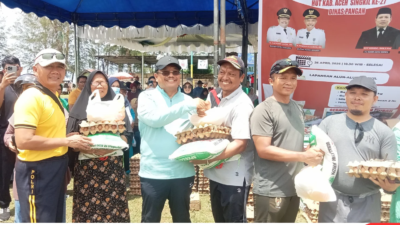 Semarakkan HUT Aceh Singkil, Pemkab Aceh Singkil Gelar Pangan Murah