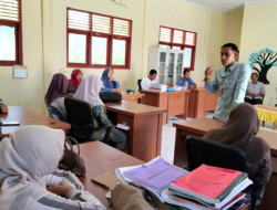 Sidak ke Sekolah, Kadisdikbud Aceh Singkil Ingatkan Kebersihan Lingkungan