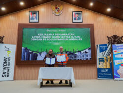 Bank Indonesia Aceh dan PT Solusi Bangun Andalas Jalin Kerja Sama Pemanfaatan Limbah Racik Uang Kertas (LRUK)