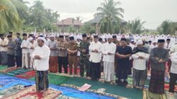 Ratusan Masyarakat Darul Kamal Aceh Besar Gelar Shalat Istisqa