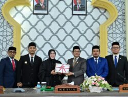 Dewan Terima Dokumen R-KUA-PPAS APBK Banda Aceh 2027 dari Eksekutif