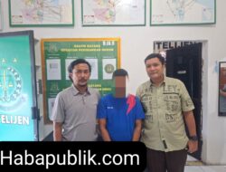 Tim Tabur Kejati Aceh Berhasil Amankan DPO Kejari Aceh Selatan di Sumatera Utara 