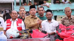 Bupati Pidie Jaya Salurkan Bantuan Masa Panik untuk Korban Kebakaran Dayah Istiqamatuddin Raudhatul Jannah