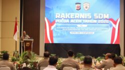 Buka Rakernis SDM 2026, Kapolda Aceh Tegaskan SDM Unggul Kunci Pelayanan Polri yang Profesional dan Humanis