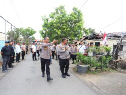 Kapolda Aceh Tinjau Lima Rumah Dinas di Aspol Lamteumen I Rusak Diterjang Angin Kencang Disertai Hujan