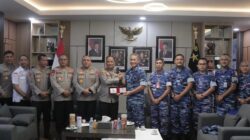 Kapolda Aceh Terima Silaturahmi Danlanud Sultan Iskandar Muda
