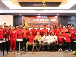 AMFI Aceh Gelar Kursus Wasit Mini Soccer, 24 Peserta Dibekali Law of The Game