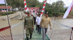 Pangdam IM Resmikan Jembatan Perintis di Desa Kendawi, Gayo Lues, Wujud Nyata Kehadiran Negara di Daerah Terpencil