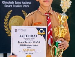 Dari Gayo Lues untuk Indonesia, Kevin Humam Murfid Bawa Pulang Emas Olimpiade Sains Nasional