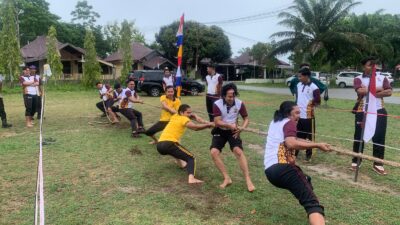 Meriah! Polres Aceh Singkil Gelar Lomba Tradisional Sambut HUT RI ke-81