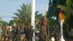 TNI Turunkan Bendera Bulan Bintang di Halaman Masjid Raya Baiturrahman