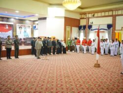 Bupati TRK Kukuhkan 72 Paskibraka Nagan Raya, Siap Kibarkan Merah Putih pada HUT KE-81 RI