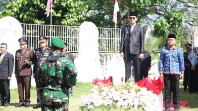 Ziarah ke Makan Pahlawan Cut Ali, Bupati Aceh Selatan: Jangan Pernah Lupakan Sejarah dan Jasa Pahlawan