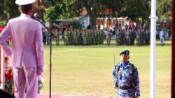 Kolonel Laut (P) Sadimin Pimpin Upacara Penurunan Bendera HUT ke-81 RI di Kota Sabang