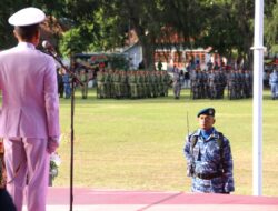 Kolonel Laut (P) Sadimin Pimpin Upacara Penurunan Bendera HUT ke-81 RI di Kota Sabang