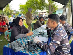Peduli Kesehatan Warga, Lanudal Sabang Gelar Baksos Gratis