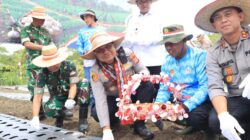 Dukung Swasembada Pangan, Kapolda Aceh Tanam Bawang Putih di Aceh Tengah