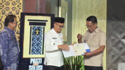 Pemko Subulussalam Terima Surat Pencatatab KIK Jenis Ekspresi Budaya dari Kemenkum RI