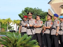 Kapolda Aceh Bacakan Proklamasi Polisi, Peringatan Hari Juang Polri Dimeriahkan Lomba Devile Antar-Satker