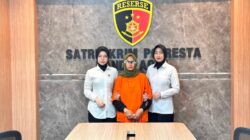 Ketakutan Diburu Polisi, Wanita Terduga Pelaku Pencurian Emas Serahkan Diri ke Polresta Banda Aceh