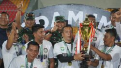 Kodim 0110/Abdya Raih Juara Turnamen Sepak Bola U-43 Pangdam IM Cup 2026