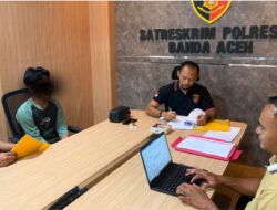 Diduga Gelapkan Uang Rp68 Juta, Seorang Pemuda Pidie Jaya Ditahan di Polresta Banda Aceh