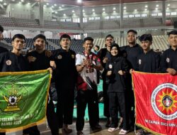 UKM Tapak Suci UIN Ar-Raniry Ukir Prestasi di Sumut Open Pencak Silat 2026