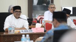 Rapat Bersama Banggar DPRA, Plt Sekda Aceh Ajak Perkuat Sinergi dan Komunikasi