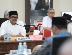 Rapat Bersama Banggar DPRA, Plt Sekda Aceh Ajak Perkuat Sinergi dan Komunikasi