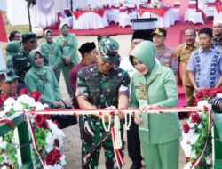 Pangdam IM Resmikan Jembatan Perintis Garuda di Aceh Tamiang