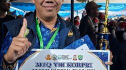 Dedy Sastra Raih Juara I Cabang Dakwah Al-Qur’an Putra MTQ VIII Korpri Tingkat Nasional