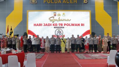 apolres Aceh Besar Hadiri Syukuran Hari Jadi ke-78 Polwan RI Tahun 2026
