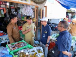Pemkab Aceh Barat Lakukan Sidak di Pasar Bina Usaha Meulaboh