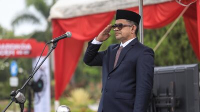 Jadi Inspektur Upacara Hardikda ke-67, Plt. Sekda Taufik: Pendidikan Hari Ini Menentukan Masa Depan Aceh