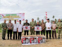 Krisis Air Petani Aceh Besar, Dandim 0101/KBA Bantu Empat unit Mesin Pompa Air