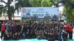 Warga Luar Kota Langsa Ramaikan Car Free Day di Kawasan Lapangan Merdeka