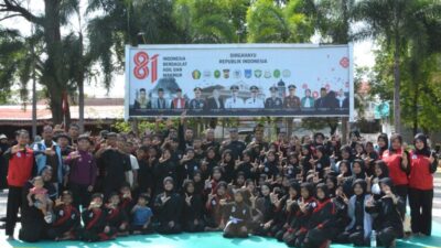 Warga Luar Kota Langsa Ramaikan Car Free Day di Kawasan Lapangan Merdeka
