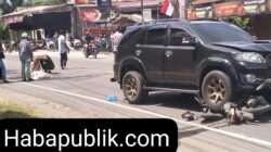Tabrakan Vario Vs Fortuner di Pijay, Pengendara Motor Meninggal