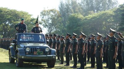 Kasdam Iskandar Muda Lantik 633 Prajurit Tamtama Infanteri TNI AD Gelombang II TA 2026