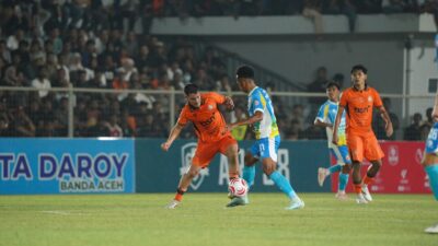 Laga Perdana Liga 2, Persiraja Dikalahkan Semen Padang 0-1