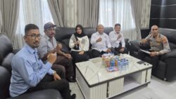 Terima Audiensi SMSI, Kapolres Aceh Besar: Jaga Kamtibmas Dibutuhkan Peran Pers