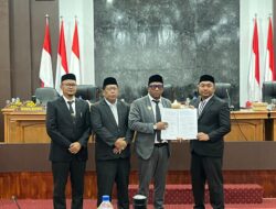 Pemkab Nagan Raya Sampaikan Rancangan KUPA dan PPAS-P APBK Nagan Raya 2026