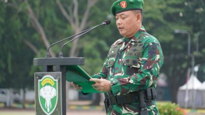 Pimpin Upacara Bulanan di Lapangan Blang Padang, Kasdam IM: Situasi Keamanan Aceh Kondusif