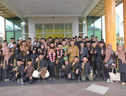 Pemerintah Aceh Sambut Kafilah Aceh Kepulangan Dari MTQ Nasional XXXI di Bandara SIM