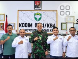 SMSI Aceh Besar Audiensi dengan Dandim 0101/KBA, Siap Bersinergi dan Sebarluaskan Informasi Positif