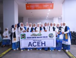 Hadiri Tasyakur Milad ke-45 BKMT di Jakarta, BKMT Aceh Besar Ikut Pelantikan dan Parade Kontingen